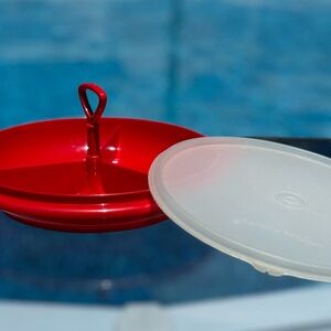 Vintage Tupperware Suzette Divided Serving Tray